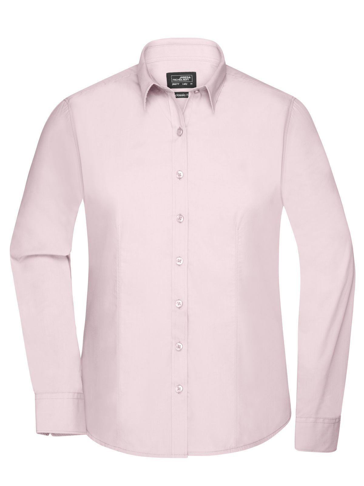 Ladies' Shirt Longsleeve Poplin Daiber Light-Pink