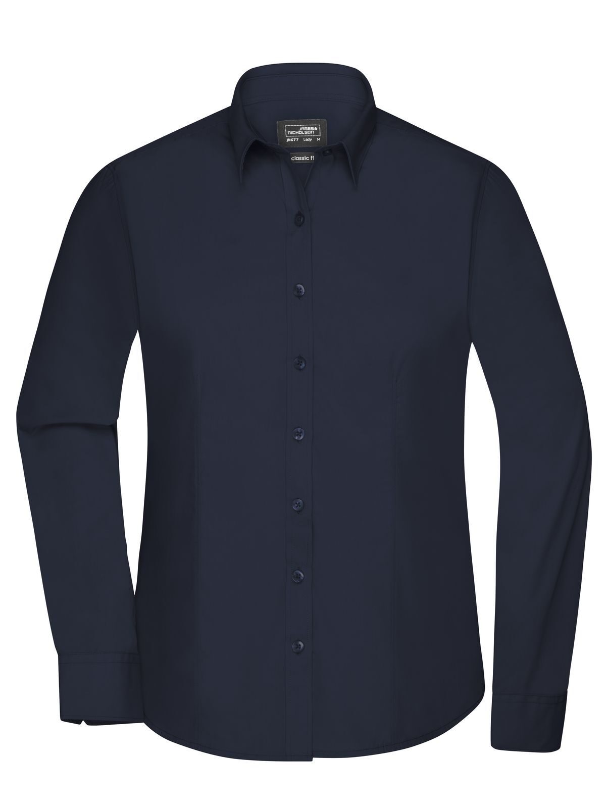 Ladies' Shirt Longsleeve Poplin Daiber Navy