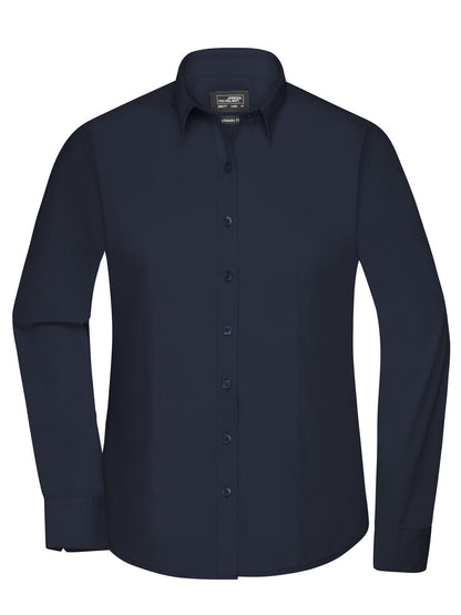 Ladies' Shirt Longsleeve Poplin Daiber Navy