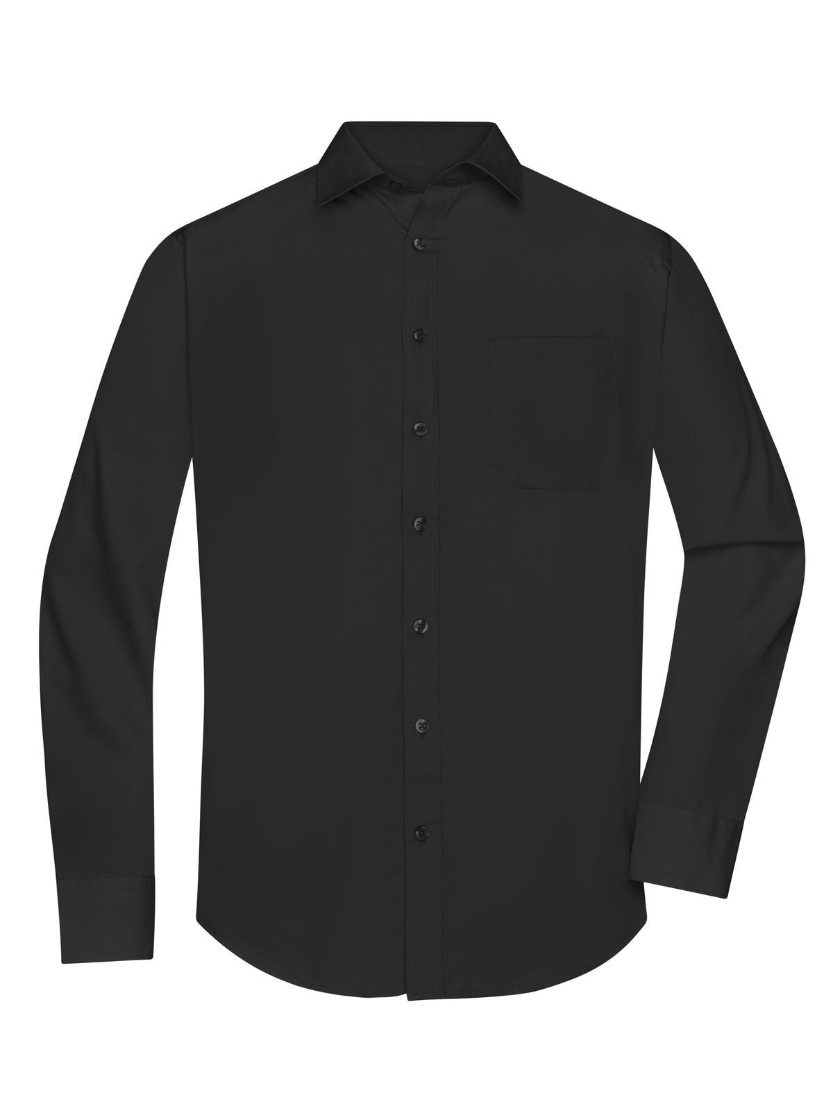 Men's Shirt Longsleeve Poplin Daiber Black