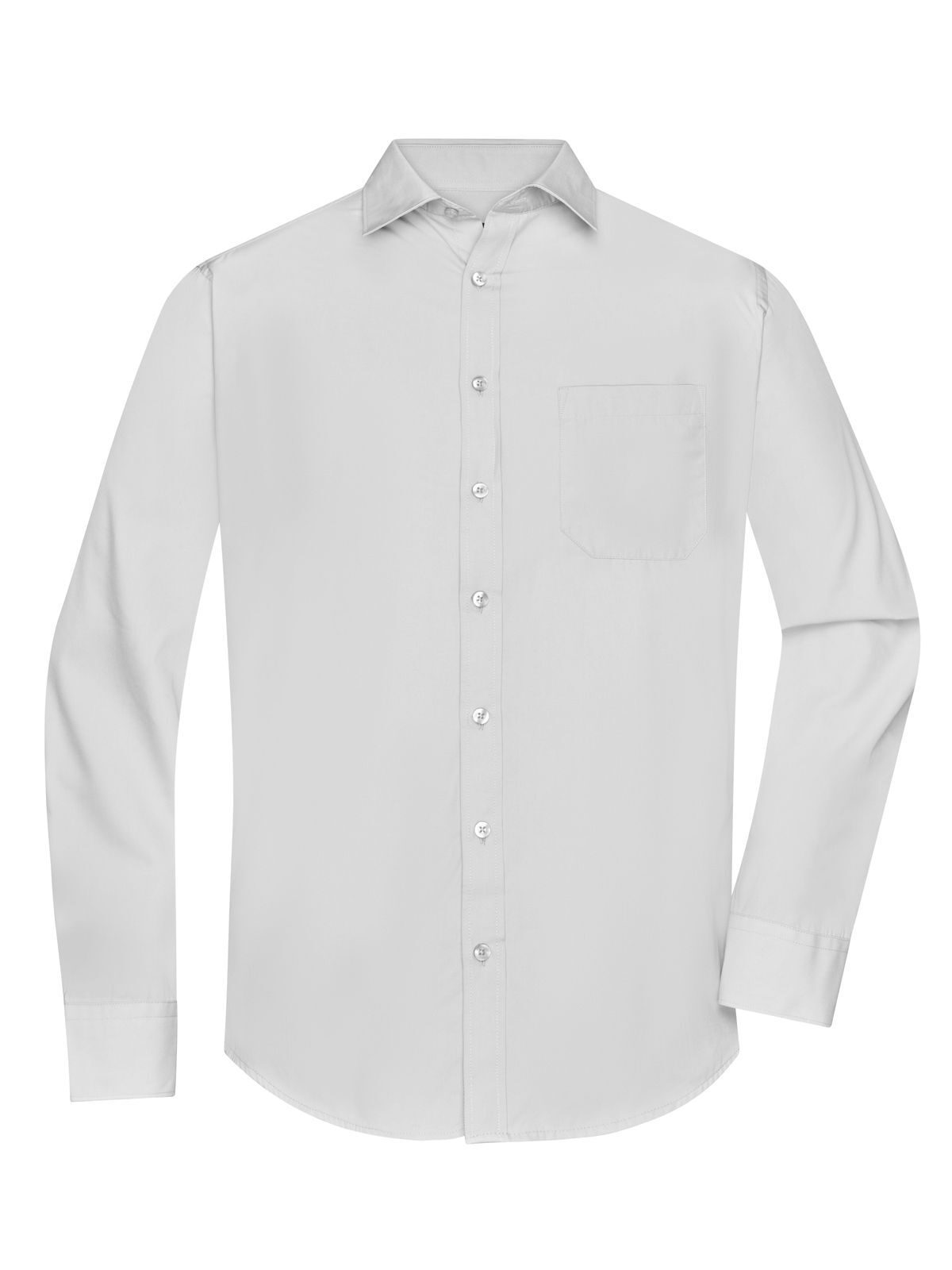 Men's Shirt Longsleeve Poplin Daiber Light-Grey