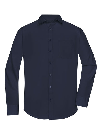 Men's Shirt Longsleeve Poplin Daiber Navy