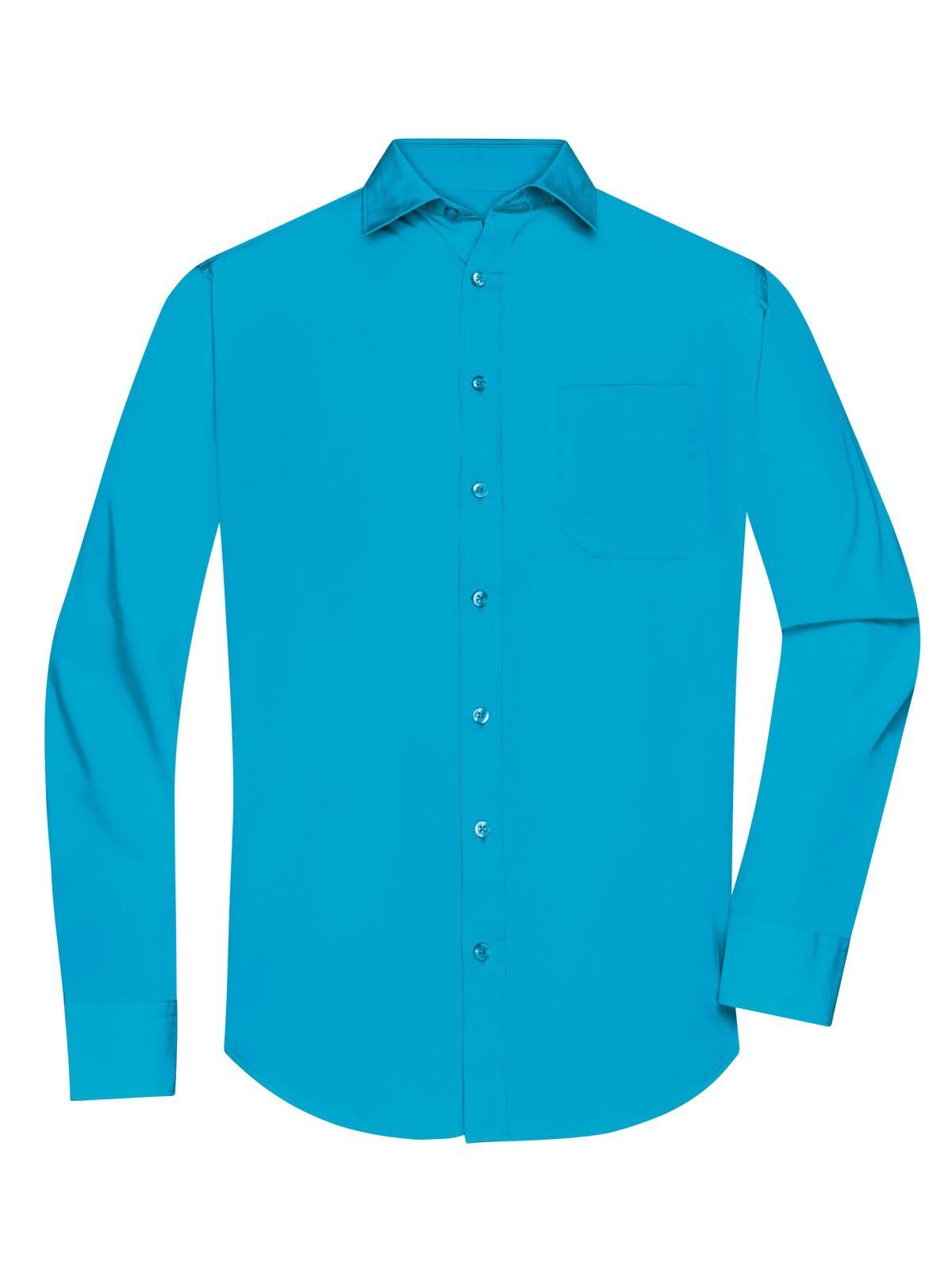 Men's Shirt Longsleeve Poplin Daiber Turquoise