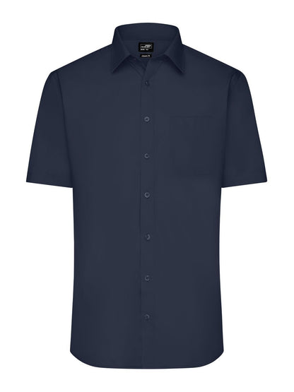 Men's Shirt Short sleeve Poplin Daiber Navy