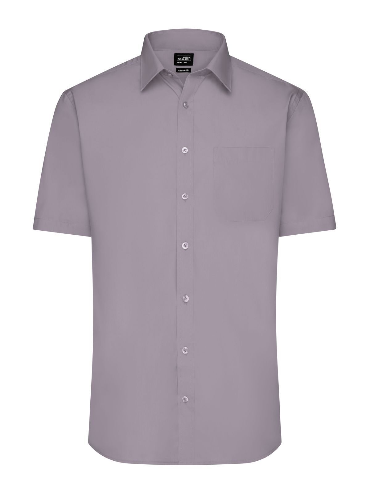 Men's Shirt Short sleeve Poplin Daiber Steel