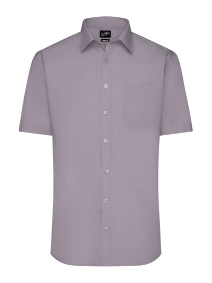 Men's Shirt Short sleeve Poplin Daiber Steel