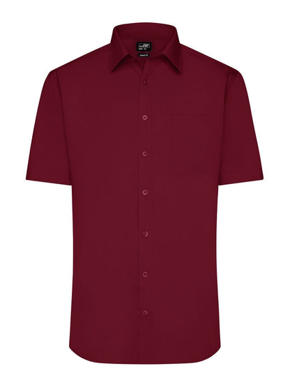 Men's Shirt Short sleeve Poplin Daiber Wine