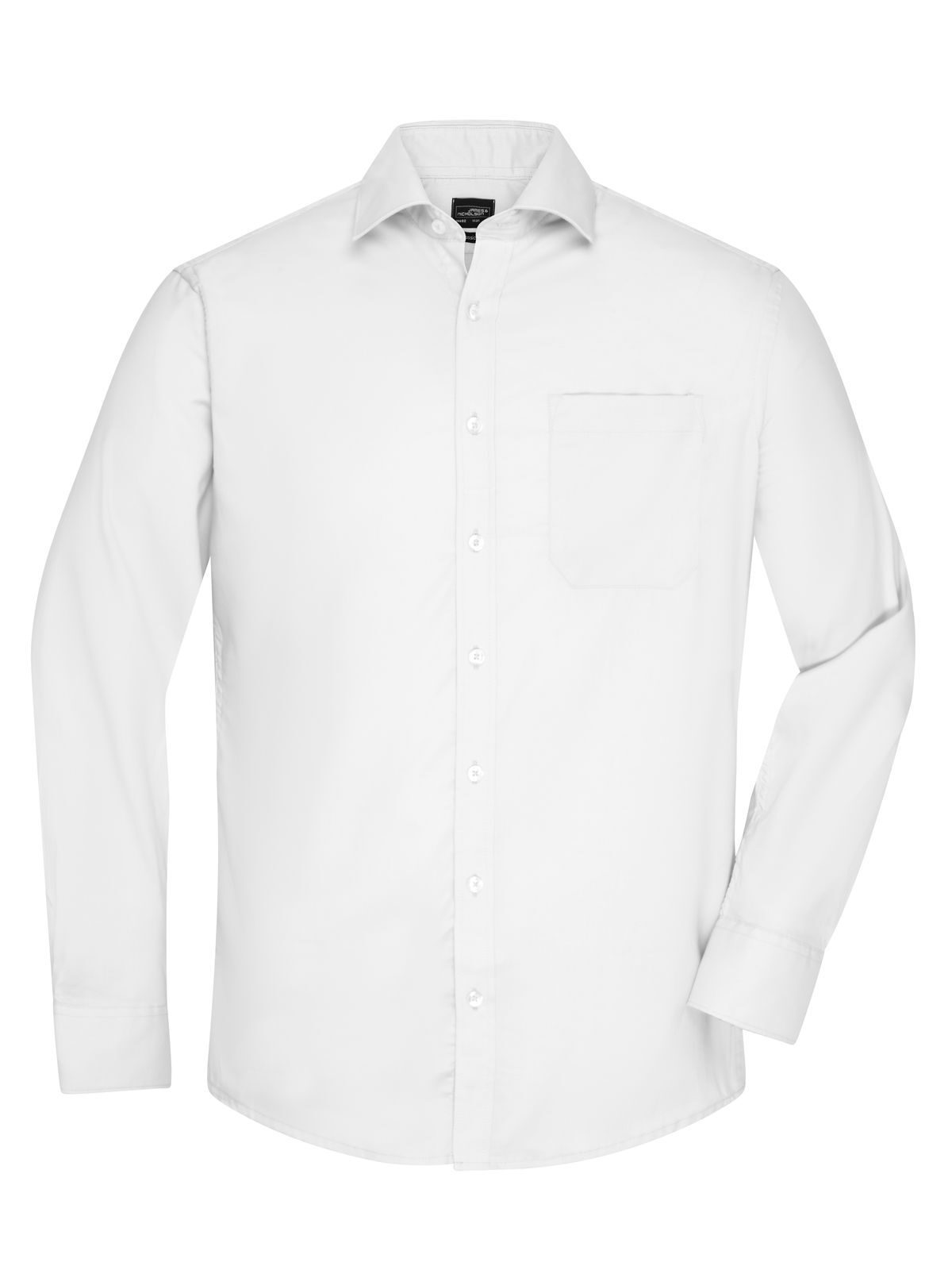 Men's Shirt Longsleeve Micro-Twill Daiber White