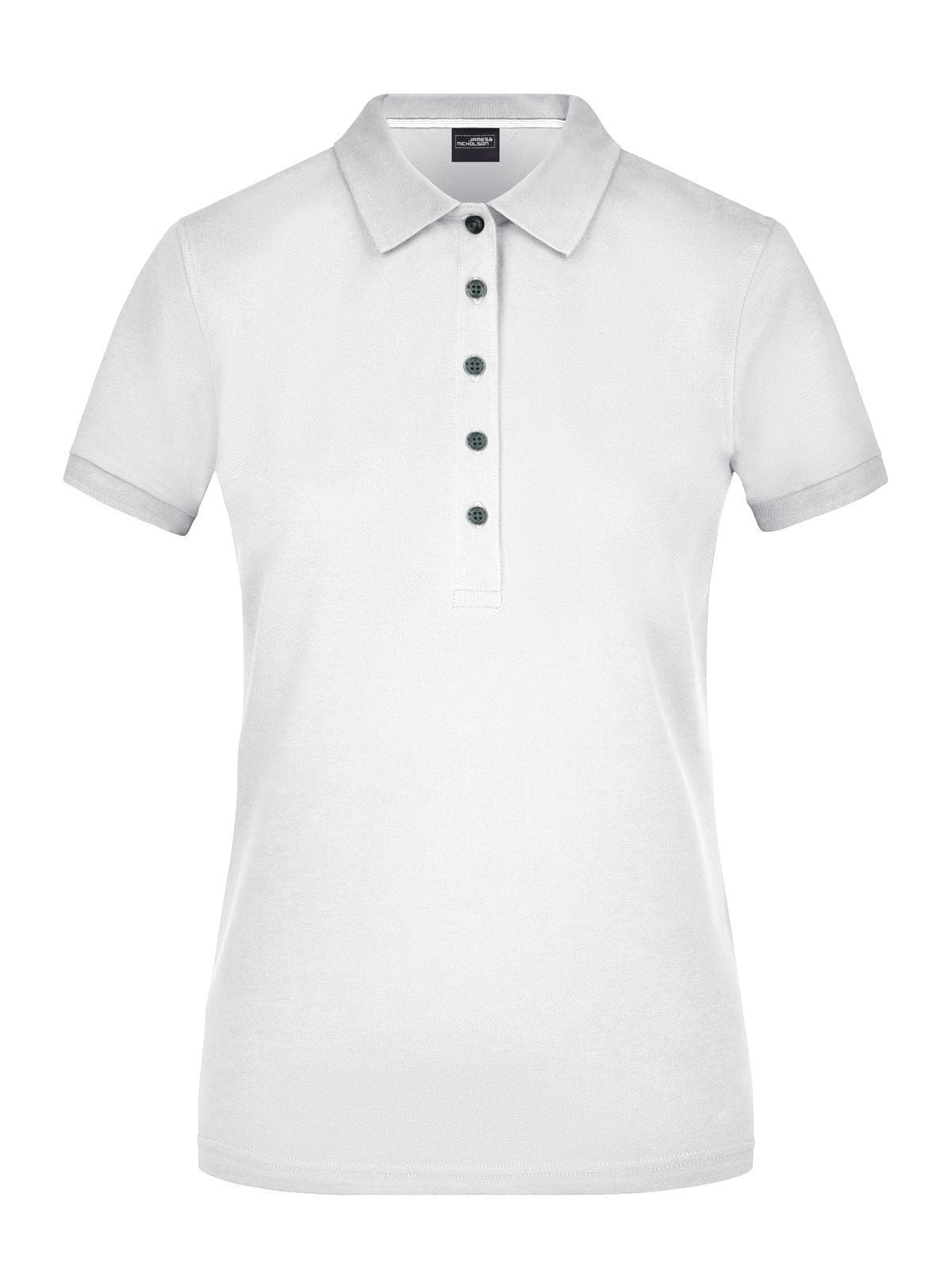 Ladies' Pima Polo Daiber White