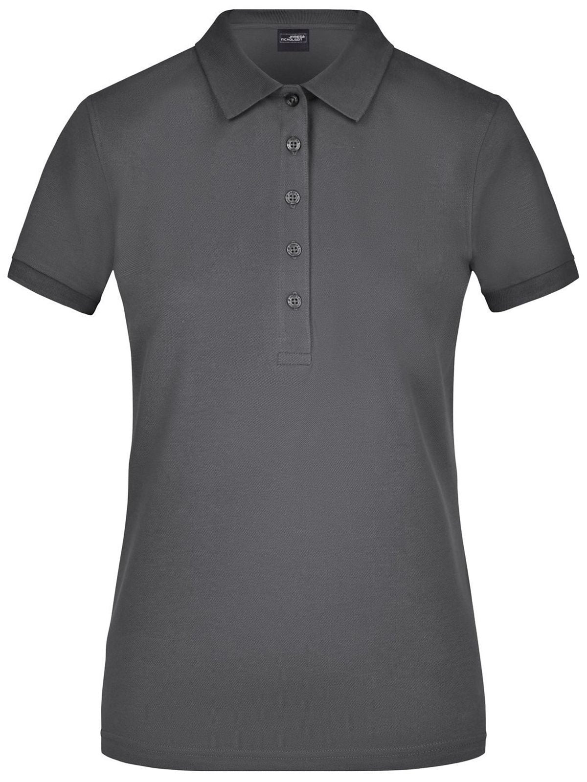 Ladies' Elastic Polo Piqué Daiber Graphite