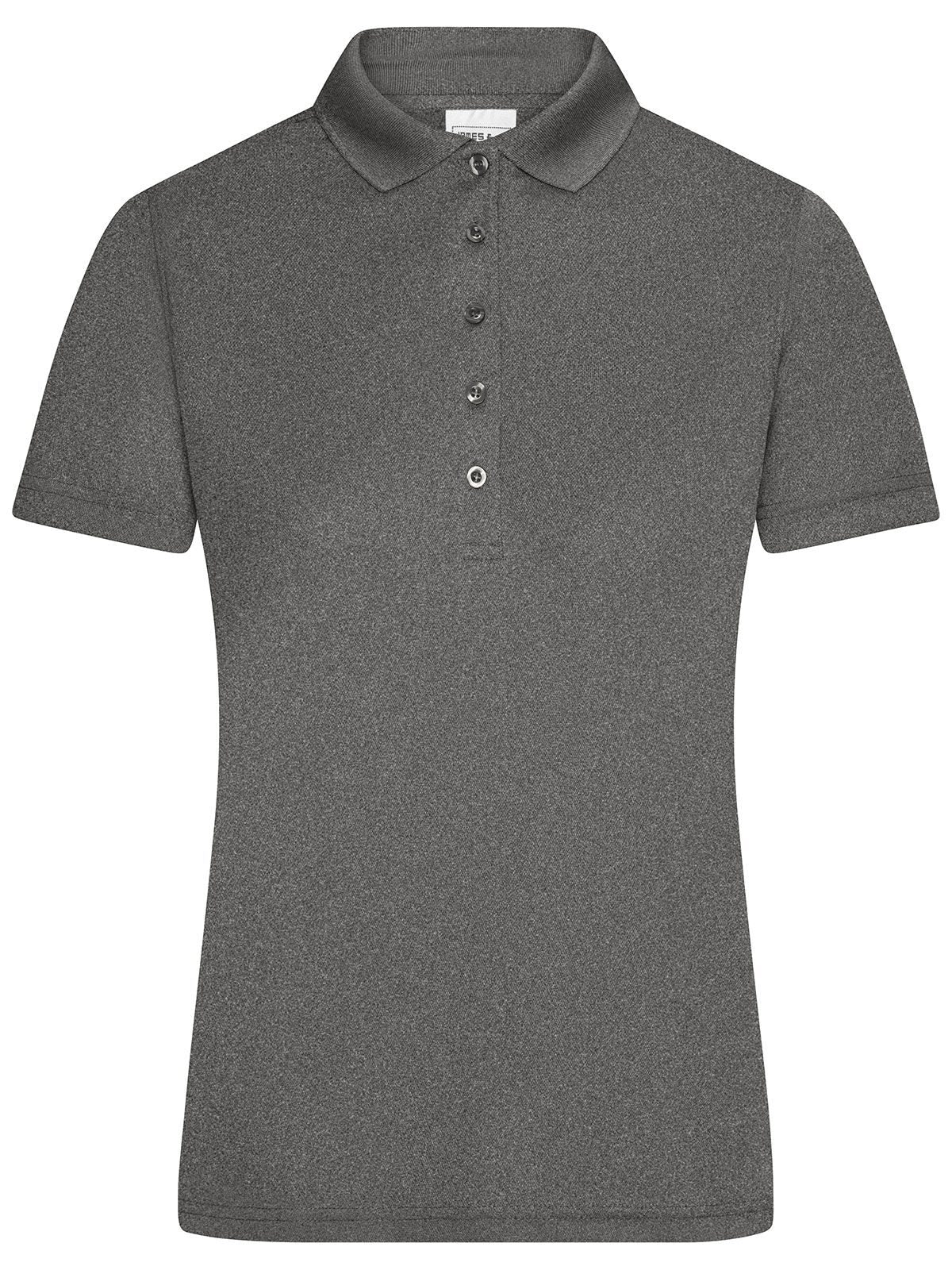 Ladies' Active Polo Daiber Dark-Melange