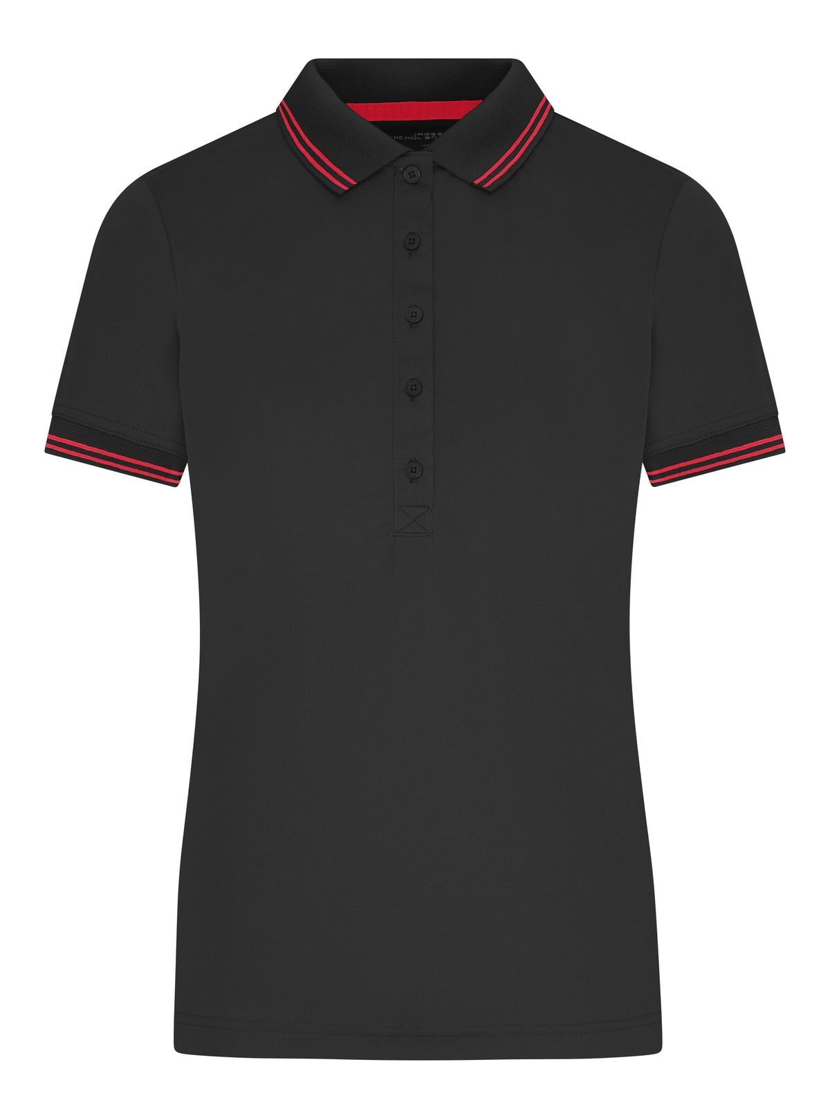 Ladies' Functional Polo Daiber Black/Red