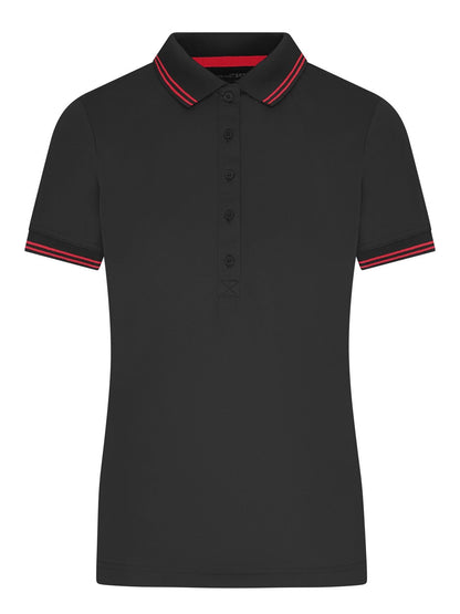 Ladies' Functional Polo Daiber Black/Red