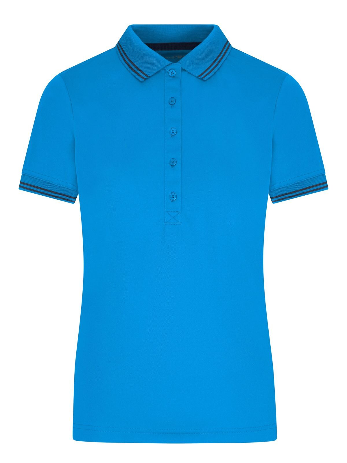 Ladies' Functional Polo Daiber Bright-Blue/Navy
