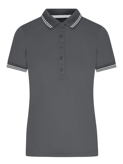 Ladies' Functional Polo Daiber Graphite/White