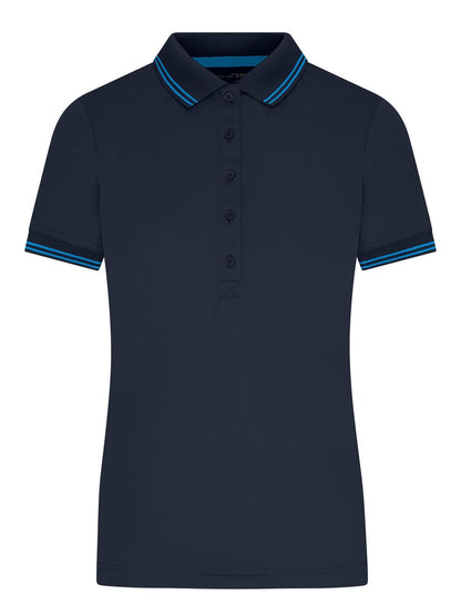 Ladies' Functional Polo Daiber Navy/Bright-Blue
