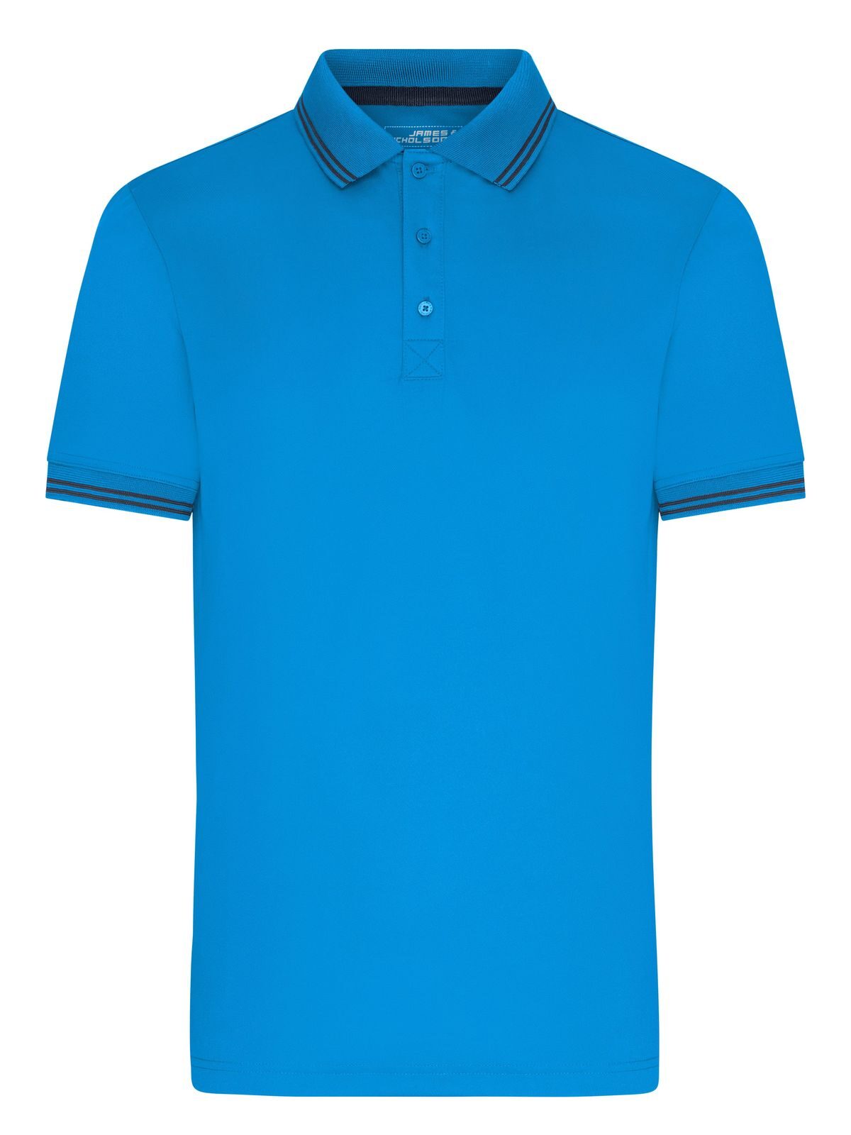 Men's Functional Polo Daiber Bright-Blue/Navy