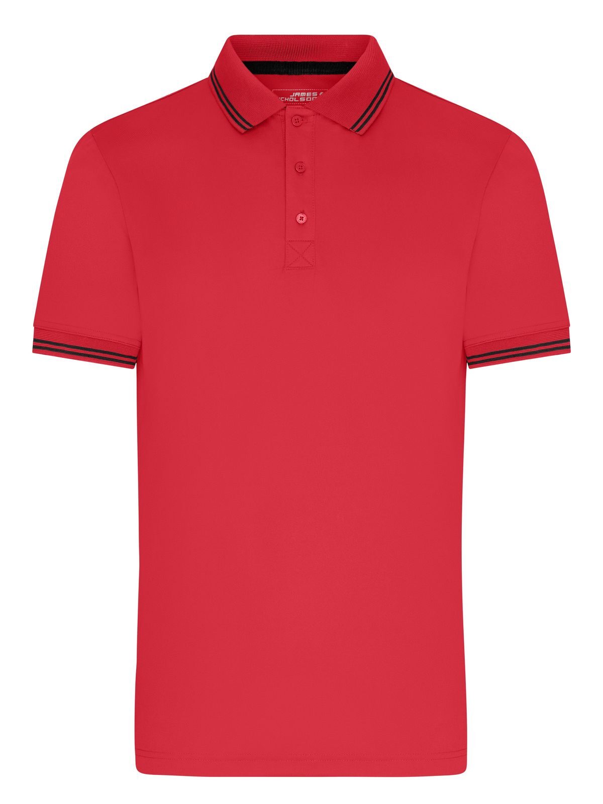 Men's Functional Polo Daiber Red/Black