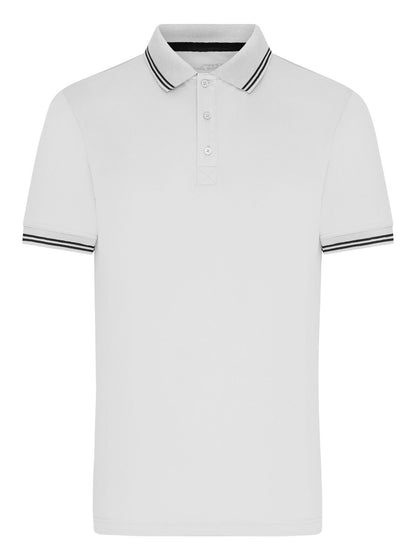 Men's Functional Polo Daiber White/Black