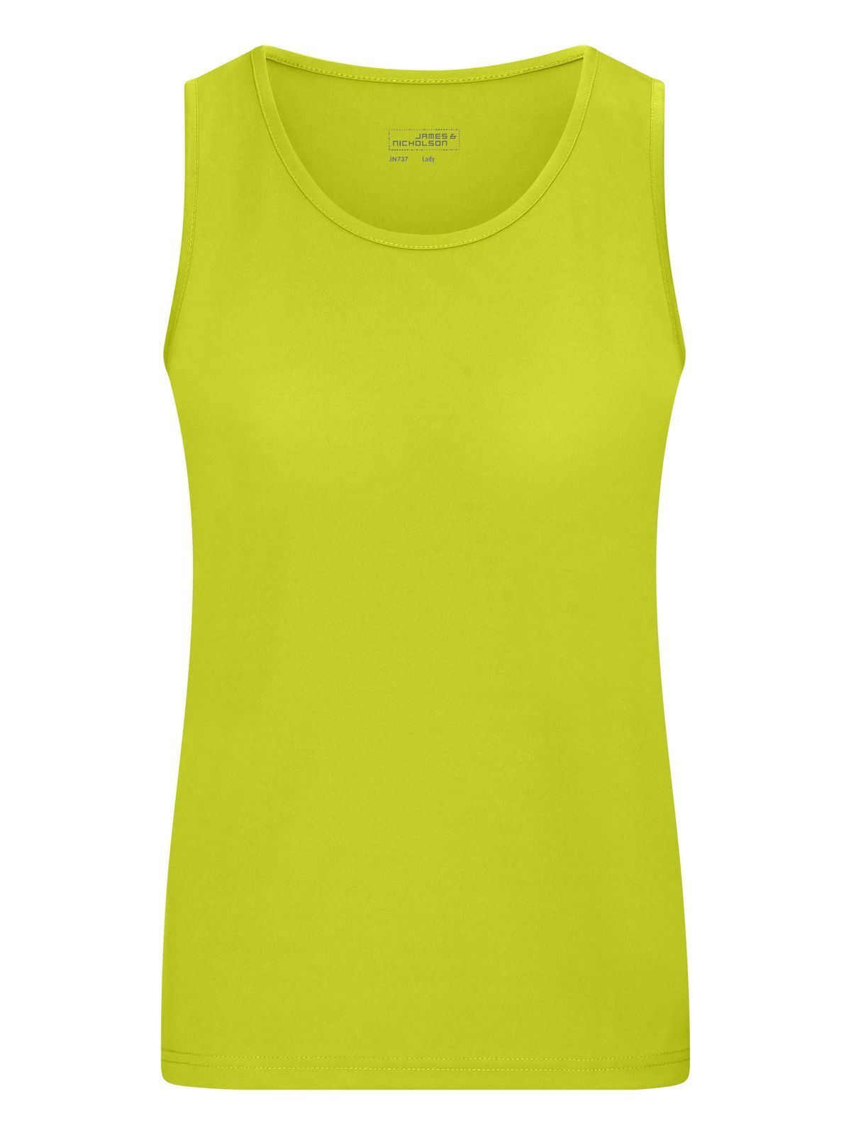Ladies' Active Tanktop Daiber Acid-Yellow