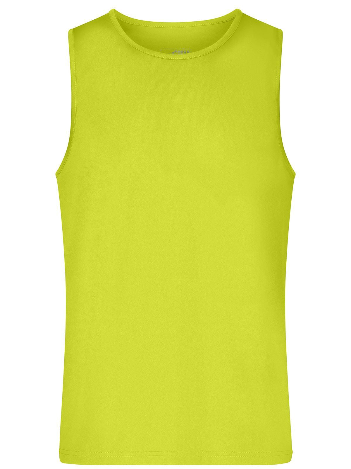 Men's Active Tanktop Daiber Acid-Yellow