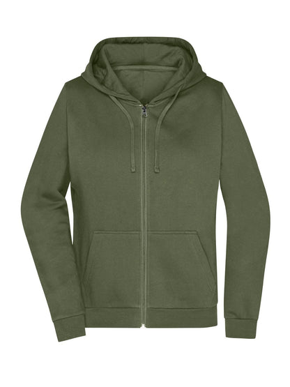 Promo Zip Hoody Lady Daiber Olive