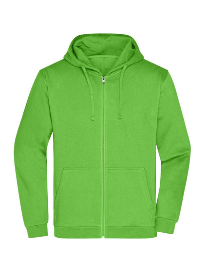 Promo Zip Hoody Men Daiber Lime-Green
