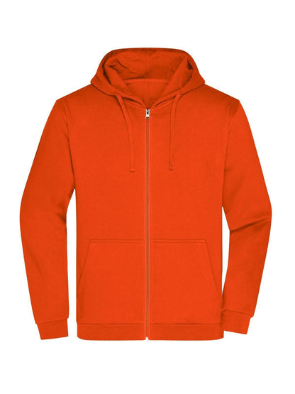 Promo Zip Hoody Men Daiber Orange