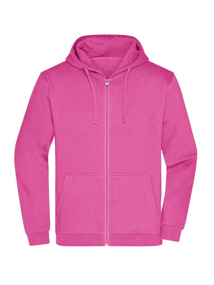Promo Zip Hoody Men Daiber Pink