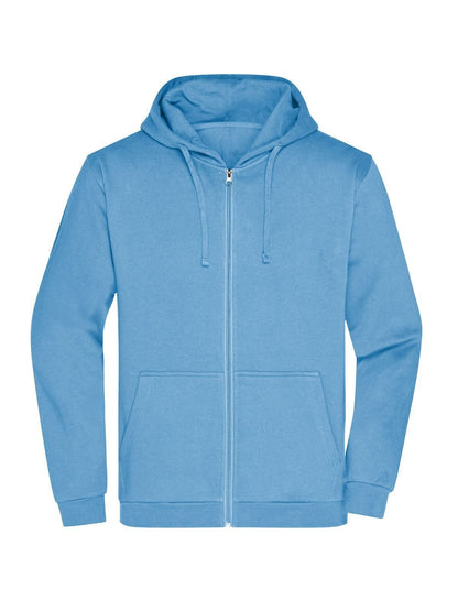 Promo Zip Hoody Men Daiber Sky-Blue