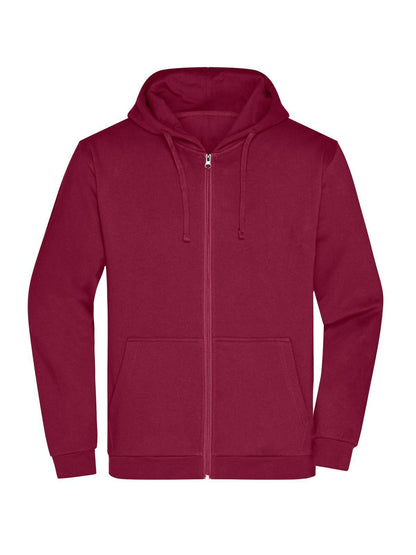 Promo Zip Hoody Men Daiber Wine