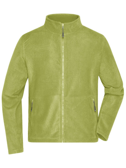 Men's  Fleece Jacket Daiber Lime-Green