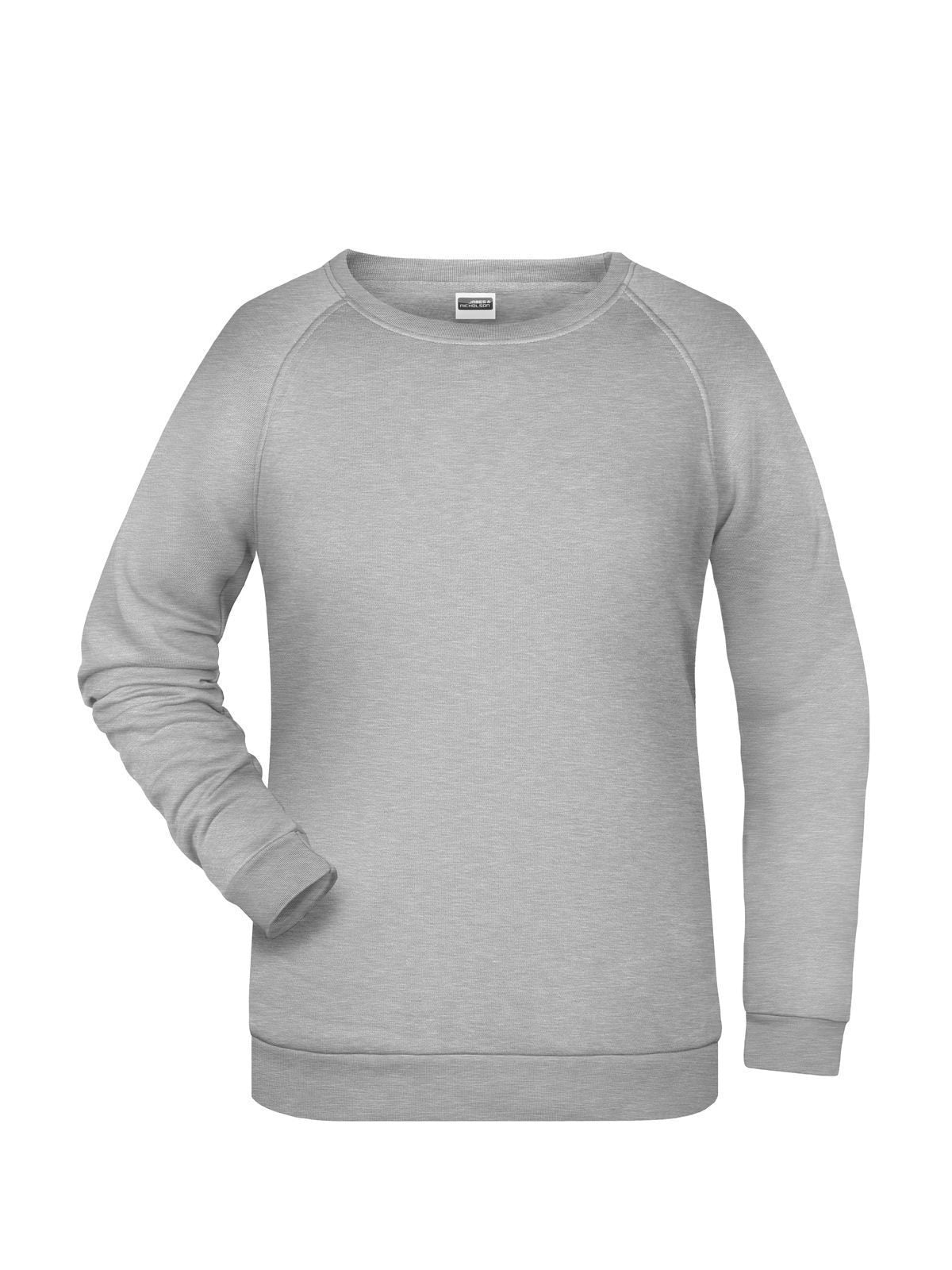 Basic Sweat Lady Daiber Grey-Heather