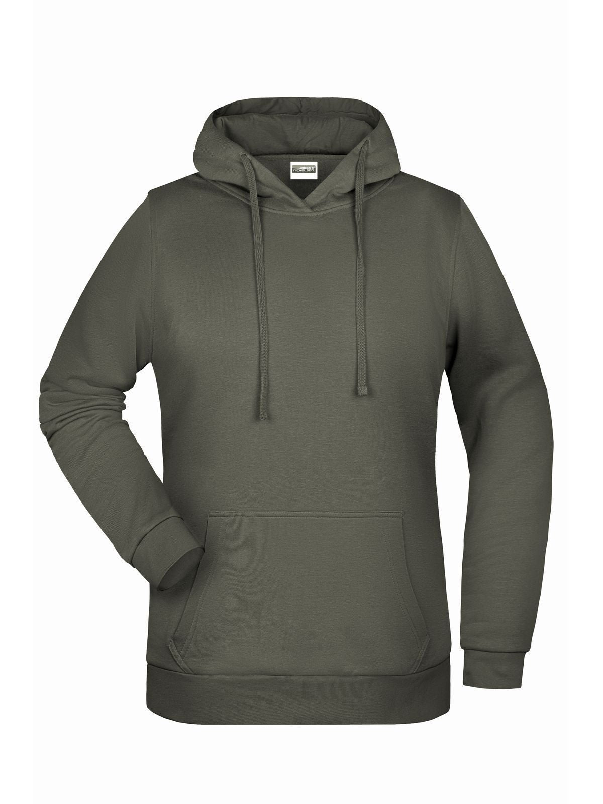 Basic Hoody Lady Daiber Dark-Grey