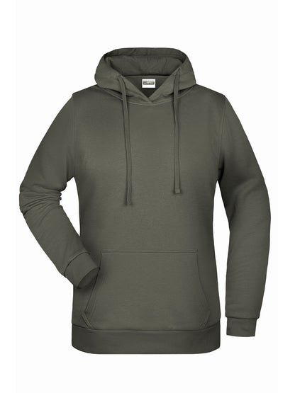 Basic Hoody Lady Daiber Dark-Grey