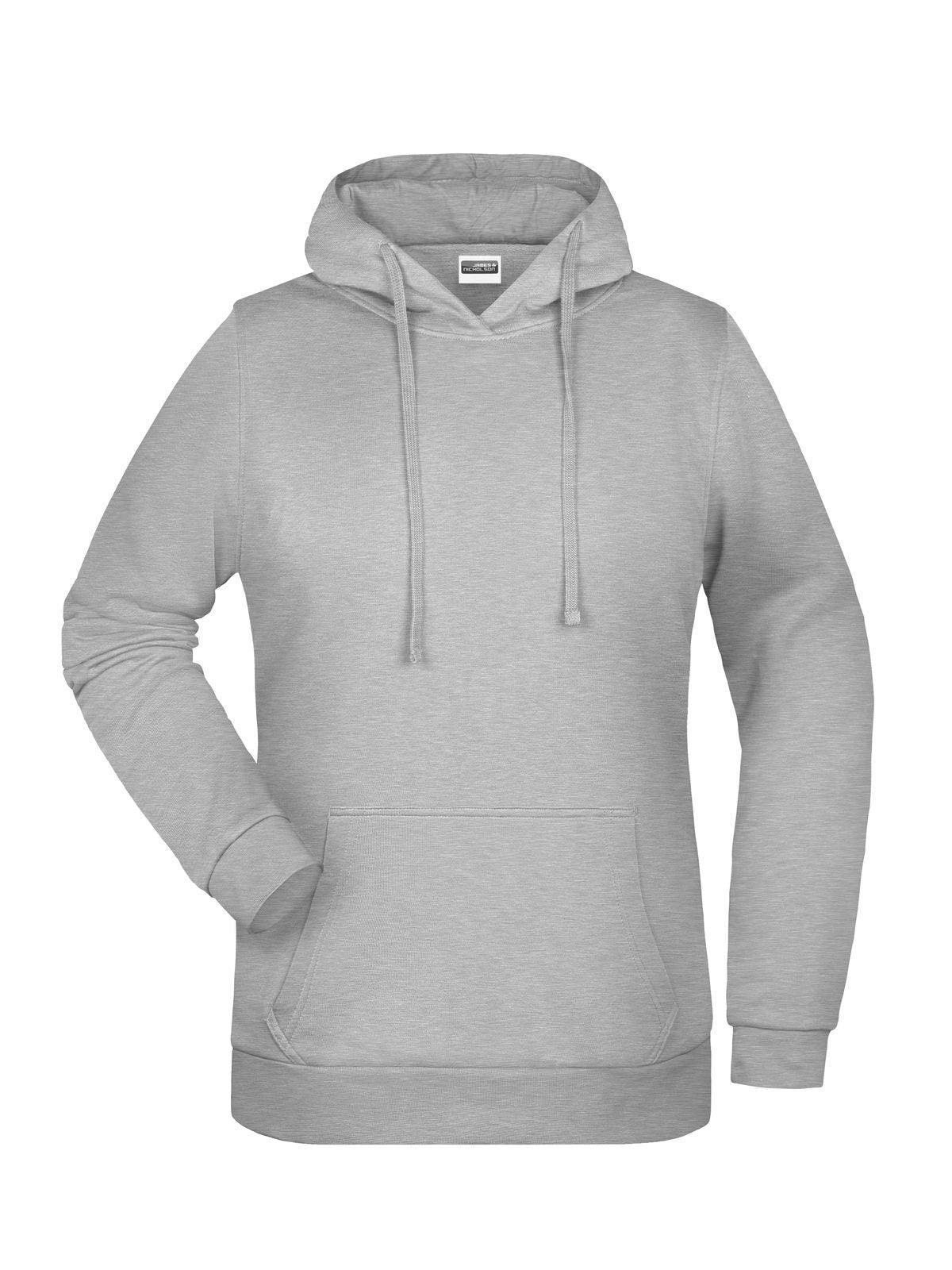 Basic Hoody Lady Daiber Grey-Heather