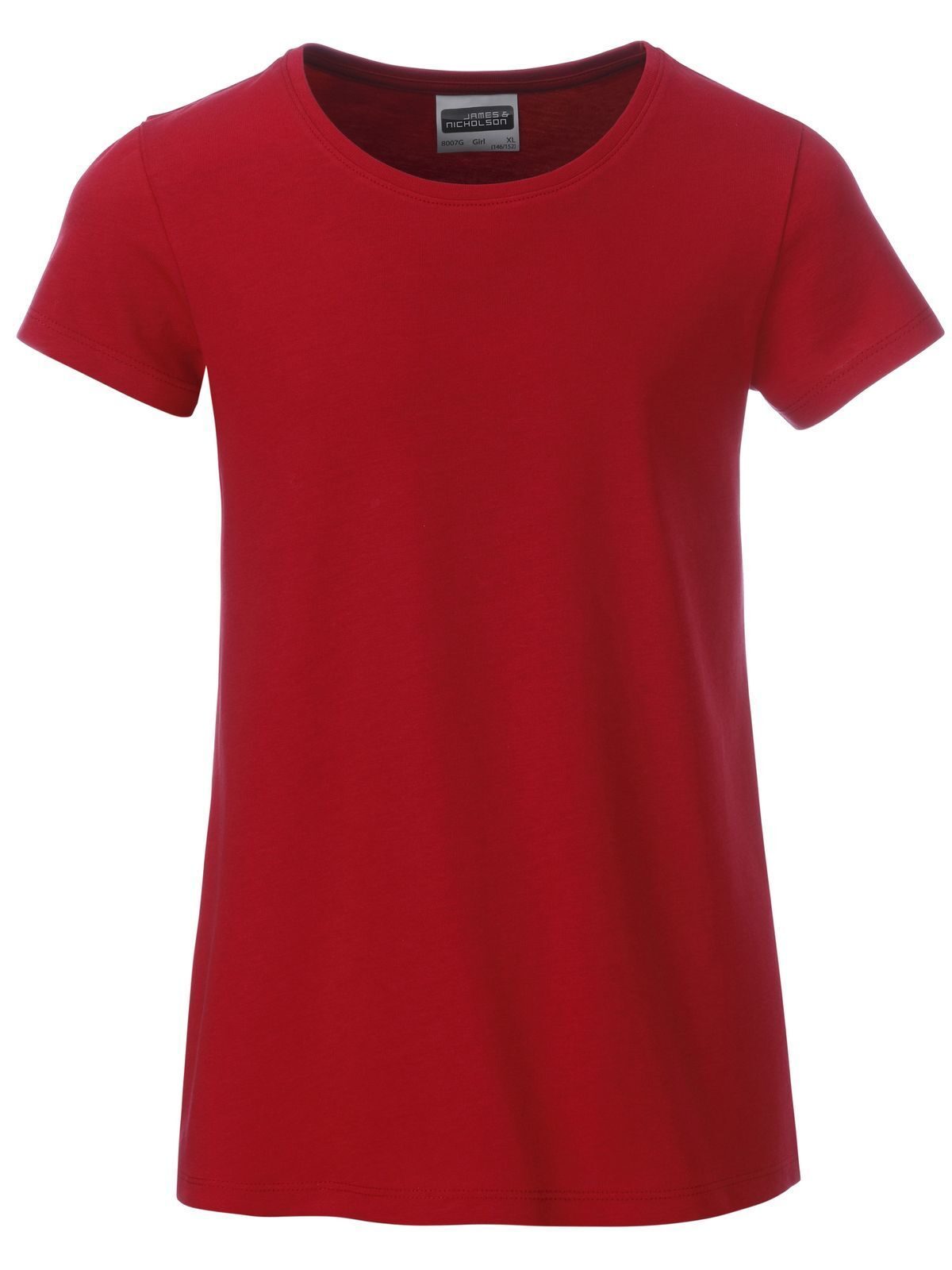 Girls' Basic-T Daiber Red