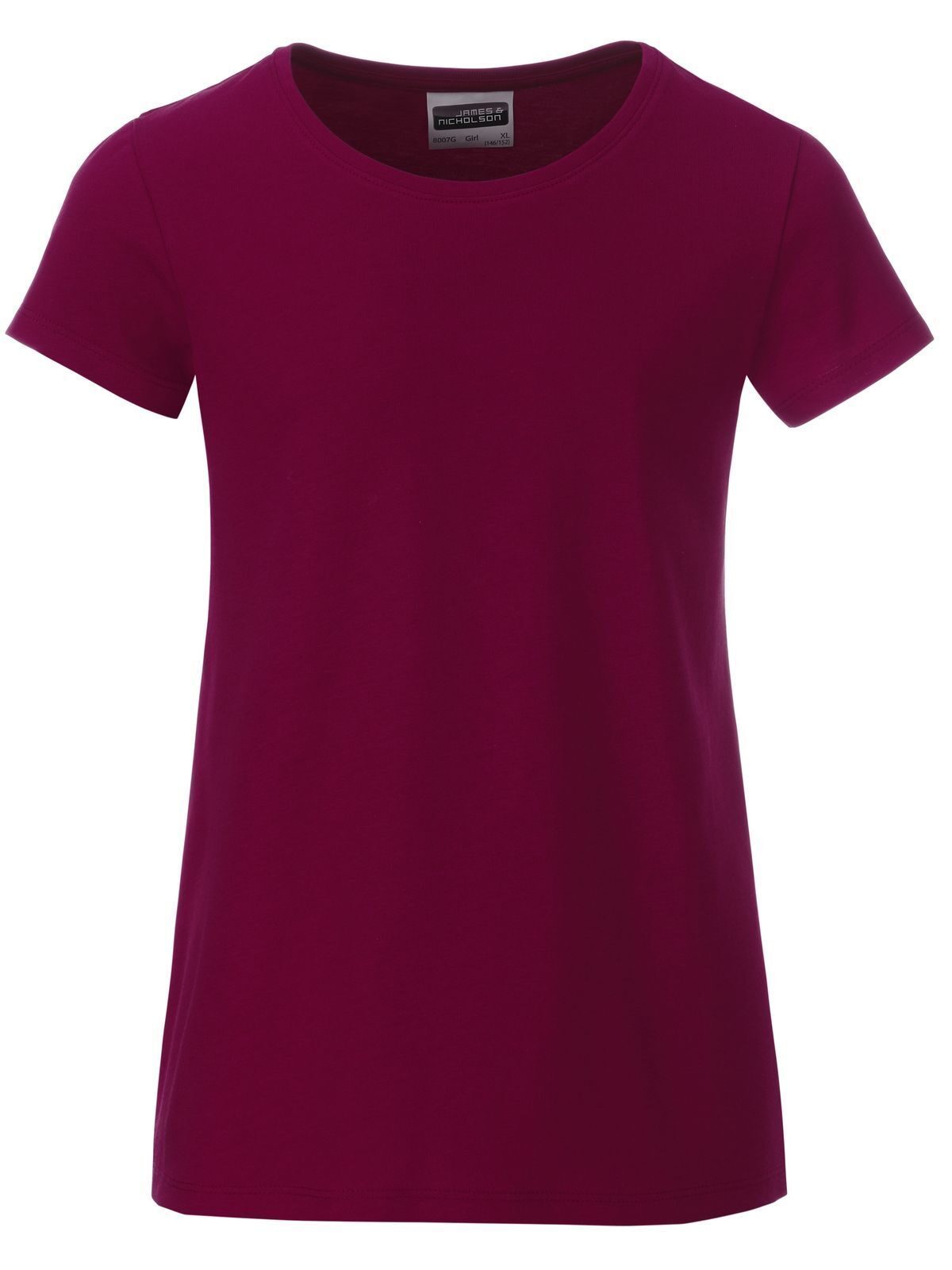 Girls' Basic-T Daiber Wine