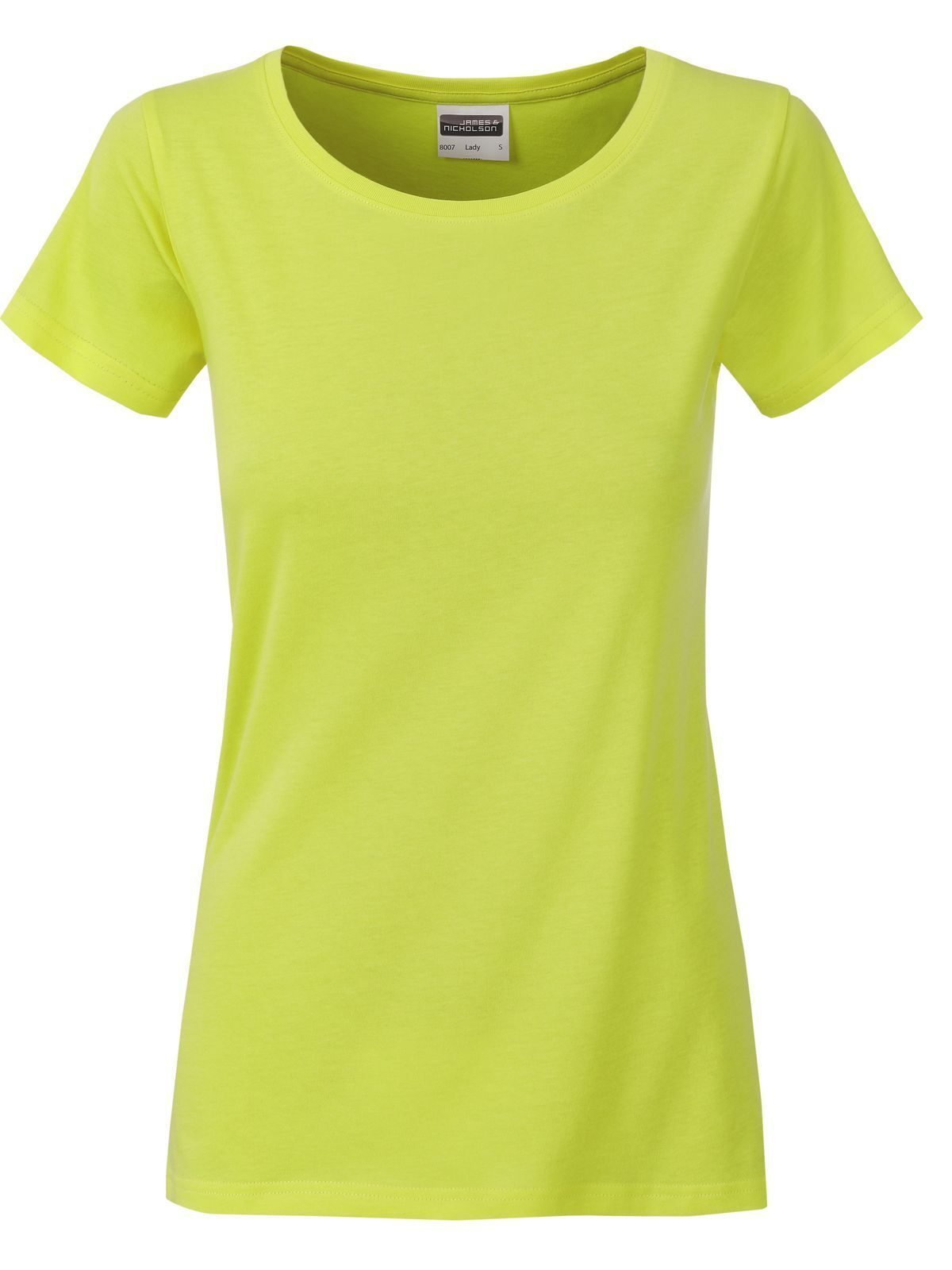 Ladies' Basic-T Daiber Acid-Yellow