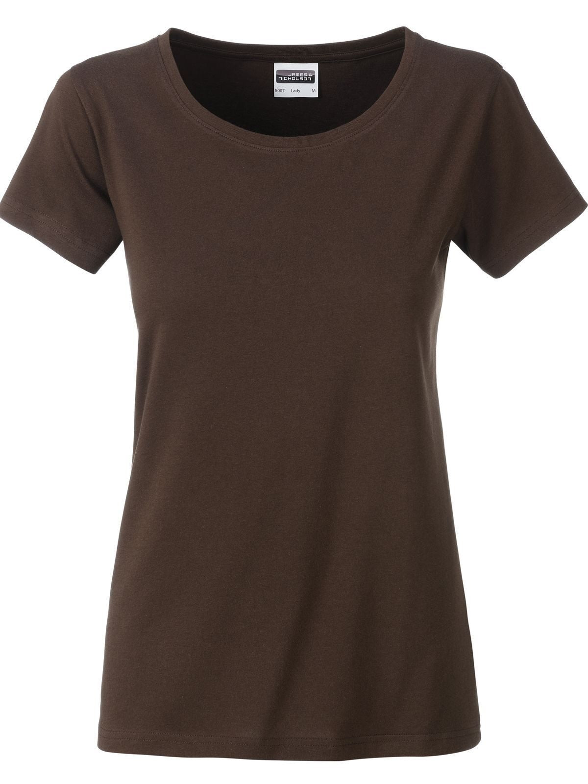 Ladies' Basic-T Daiber Brown