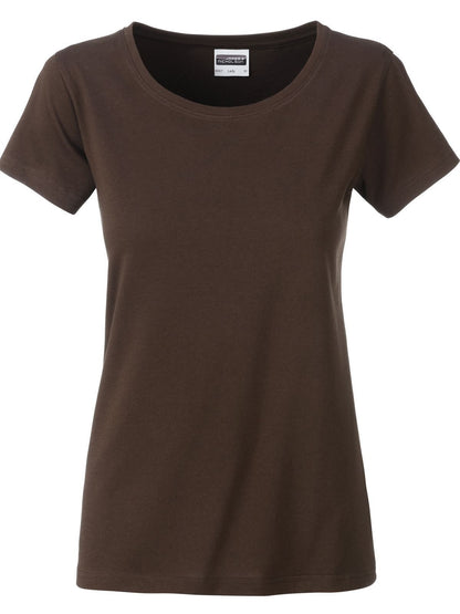 Ladies' Basic-T Daiber Brown