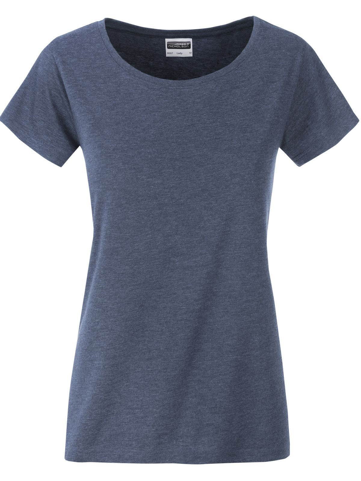Ladies' Basic-T Daiber Light-Denim-Melange