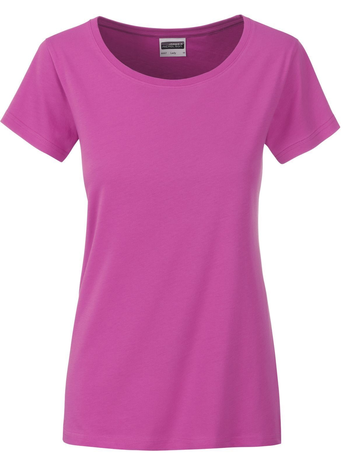 Ladies' Basic-T Daiber Pink