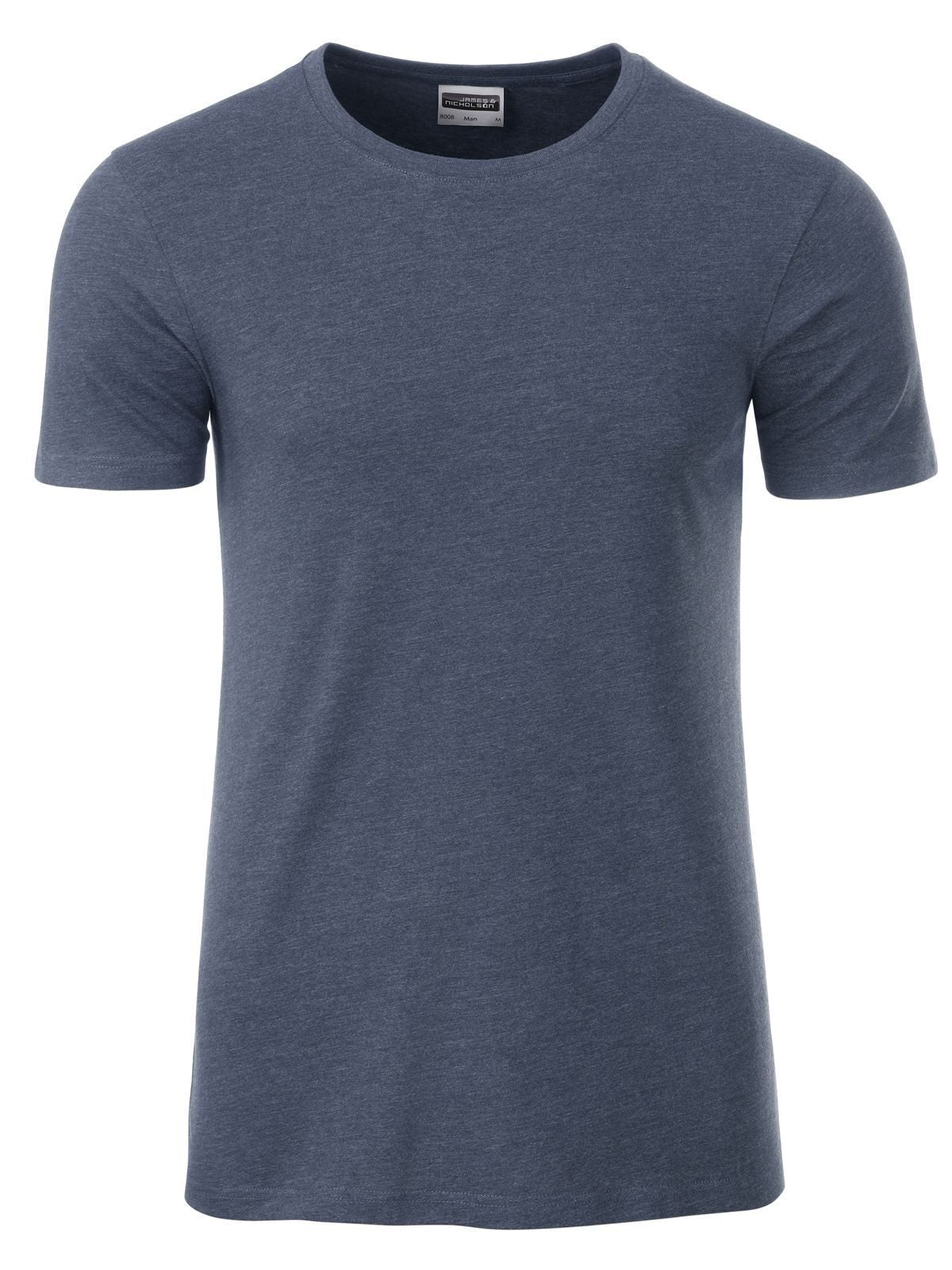Men's Basic-T Daiber Light-Denim-Melange
