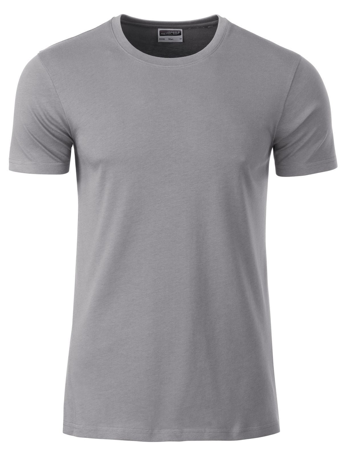 Men's Basic-T Daiber Steel-Grey