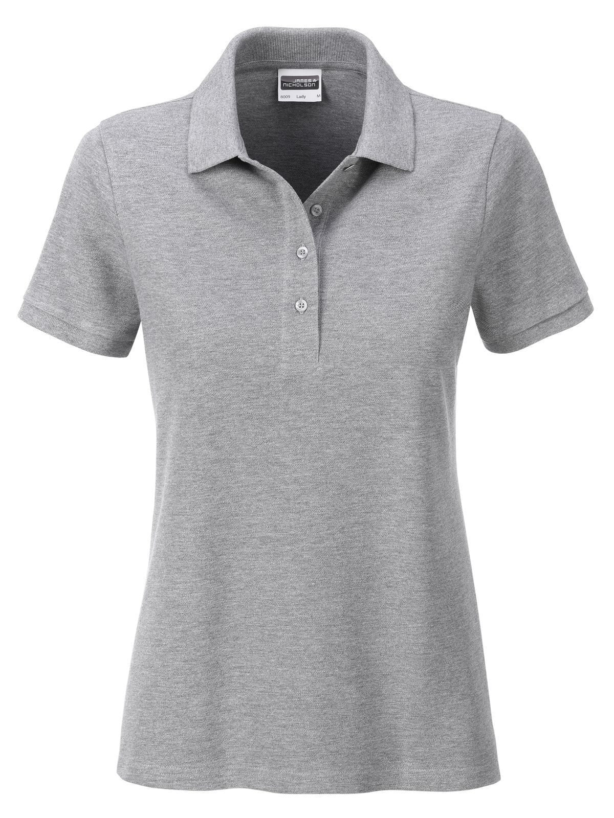 Ladies' Basic Polo Daiber Grey-Heather