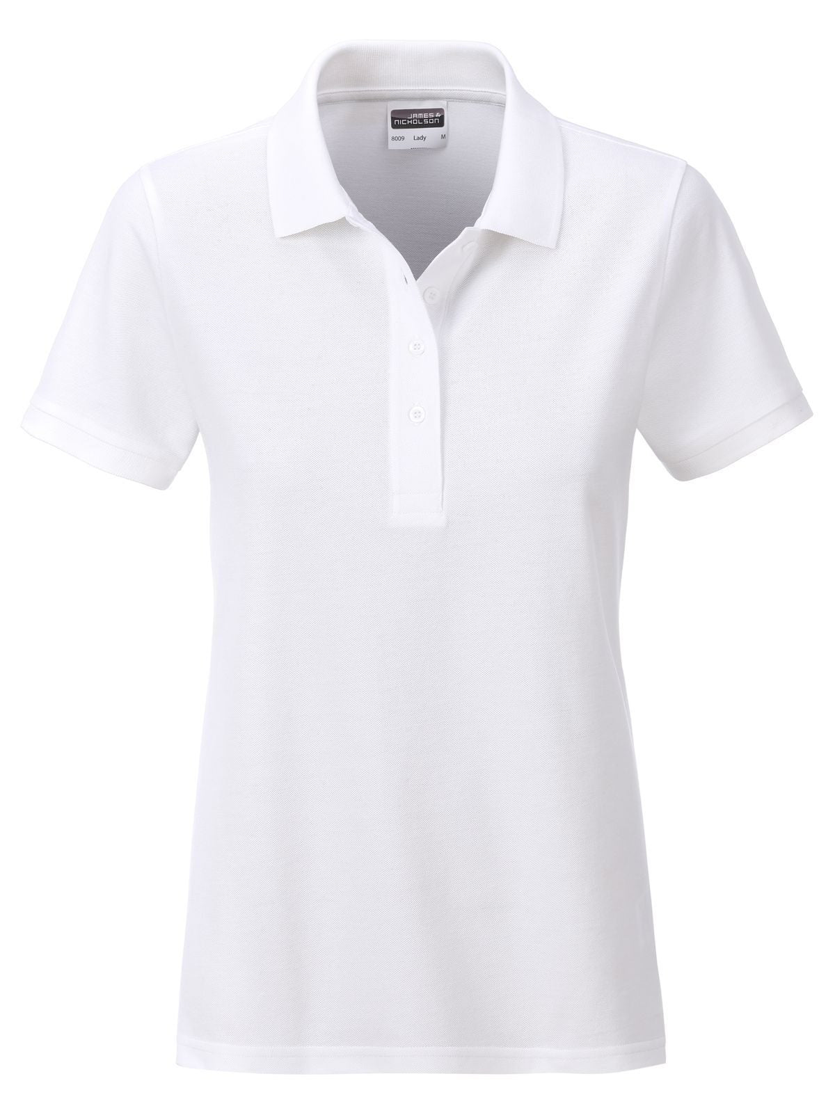 Ladies' Basic Polo Daiber White