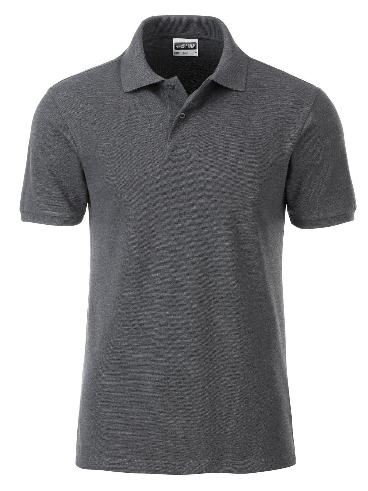 Men's Basic Polo Daiber Black-Heather