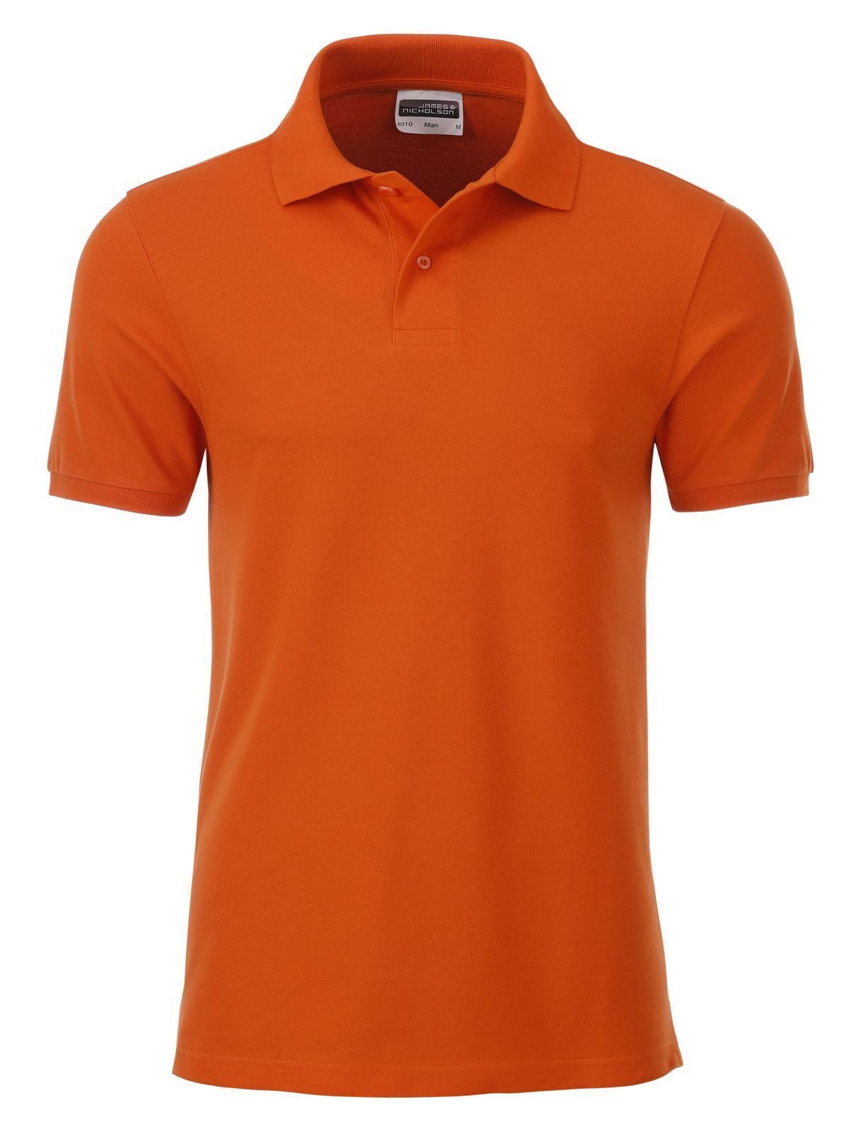Men's Basic Polo Daiber Dark-Orange