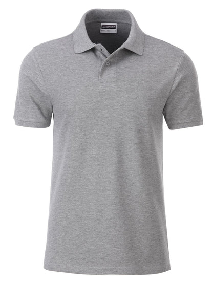 Men's Basic Polo Daiber Grey-Heather